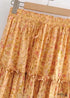 Faldas Boho en Minifalda, Naranja Nelia Para Mujer